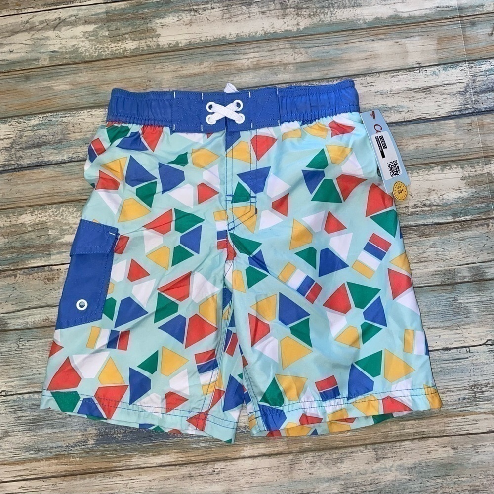 NWT Cat & Jack Geometric Pattern Shorts